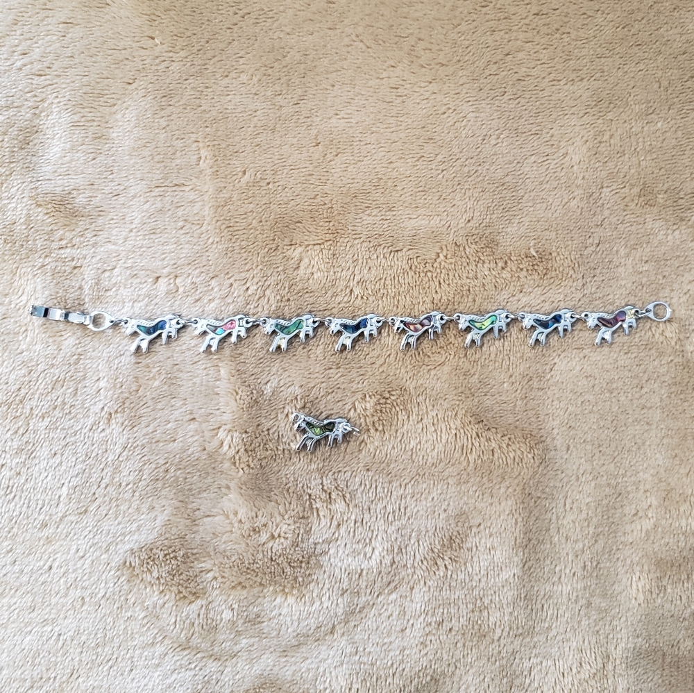 Free with purchase - horse bracelet